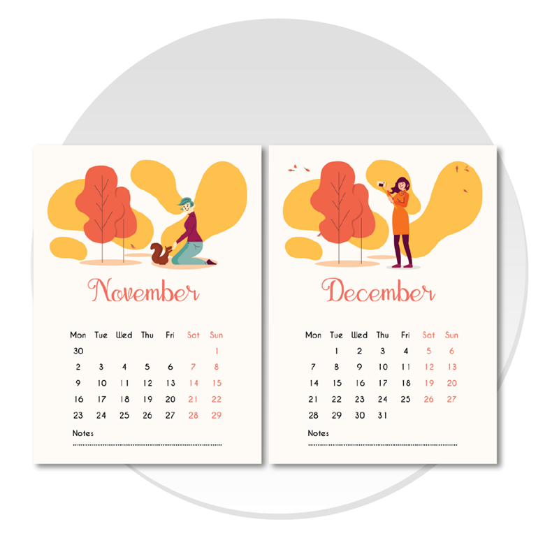 In&nbsp;lịch tết theo yêu cầu&nbsp;với thiết kế độc đáo