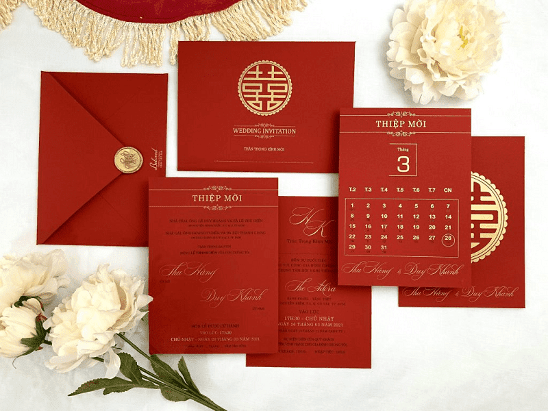 In thiệp cưới quận 12 với thiết kế sáng tạo đã có Innhanhnhanh.com lo