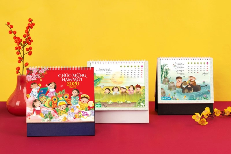 In lịch để bàn giá rẻ, chất lượng
