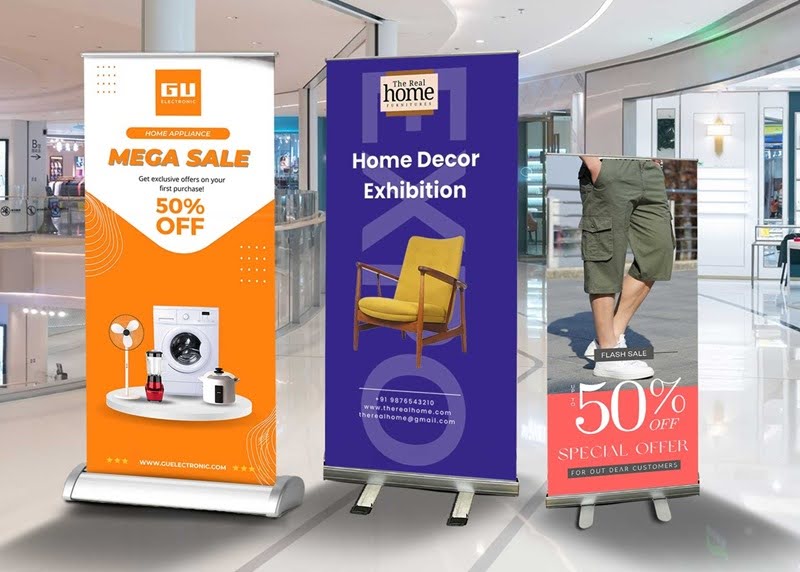 Dịch vụ in standee Tân Phú giá cả cạnh tranh.