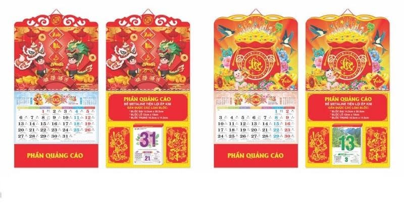 In lịch tết quà tặng doanh nghiệp ý nghĩa