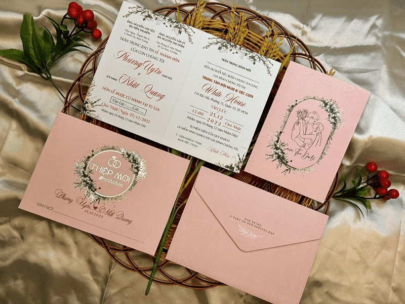 Top 5 địa điểm in thiệp cưới nhanh chóng, chất lượng