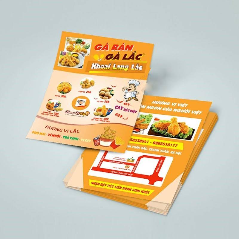 In tờ rơi giá rẻ tại HCM.