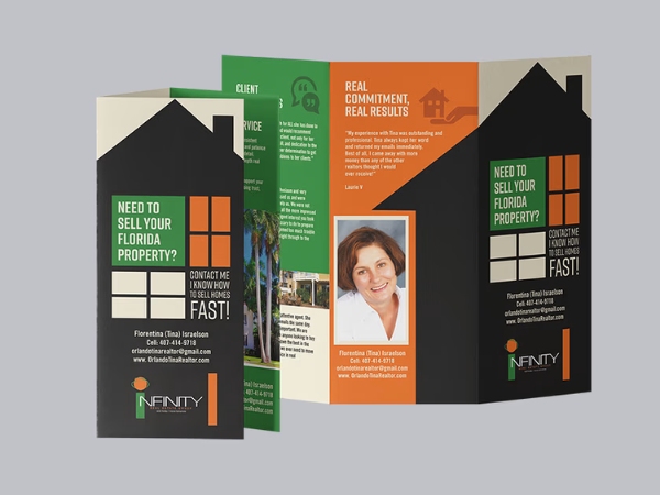 Thiết kế Pamphlet thường đi kèm với ảnh minh họa, màu sắc sống động