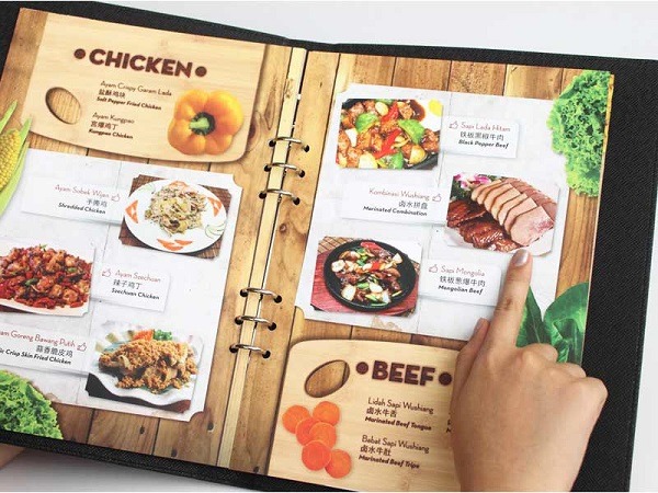 Lựa chọn chất liệu giấy in phù hợp để đảm bảo chất lượng menu