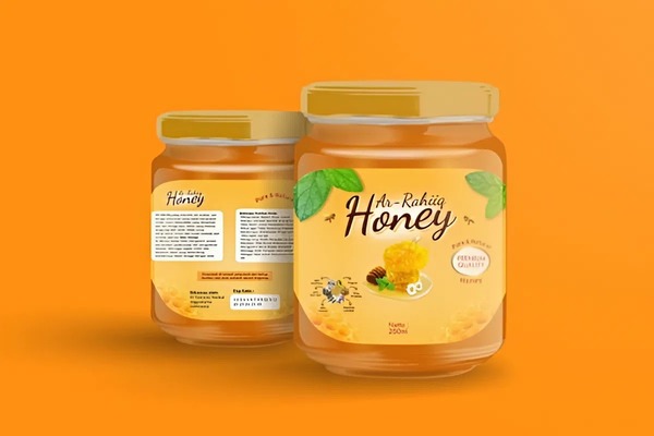 Mẫu tem nhãn mật ong nổi bật, thu hút khách hàng
