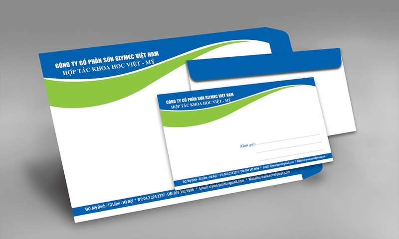 Mẫu phong bì A4 công ty đẹp, thiết kế sáng tạo giúp tăng nhận diện thương hiệu