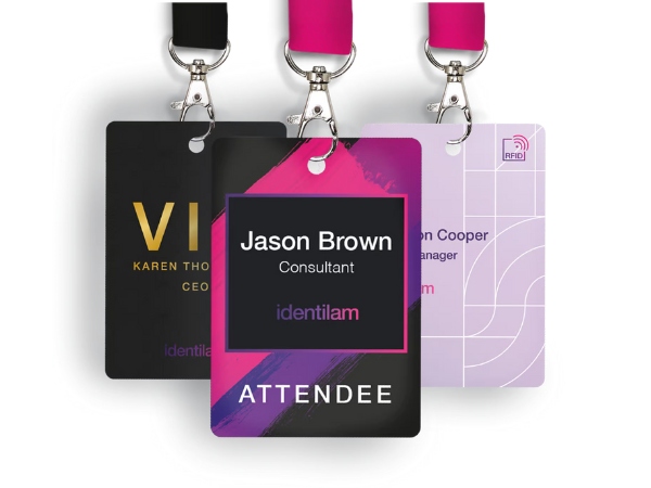 Mẫu thẻ đeo sự kiện cho từng đối tượng tham gia