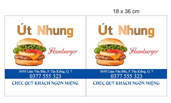 Kích thước túi đựng bánh mì đa dạng