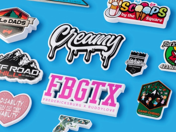 Die Cut giúp tạo ra các sản phẩm sticker đa dạng kiểu dáng