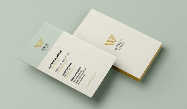 In name card giấy mỹ thuật sang trọng (Ảnh: Internet)