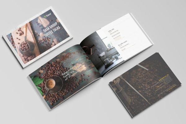 Thiết kế catalogue coffee shop đẹp và nổi bật