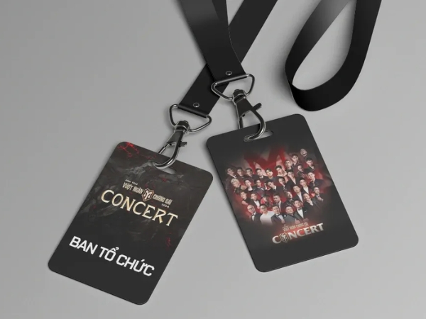 In thẻ đeo cho các sự kiện theo yêu cầu
