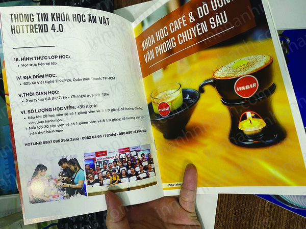 Catalogue phải đảm bảo tiêu chuẩn về hình ảnh và nội dung trước khi bàn giao cho khách hàng