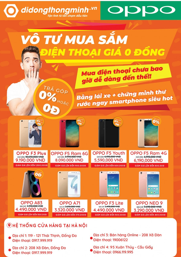 Mẫu tờ rơi khuyến mãi nổi bật về lĩnh vực điện thoại 