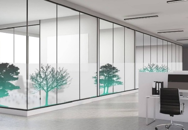 Decal dán kính cho văn phòng, công sở