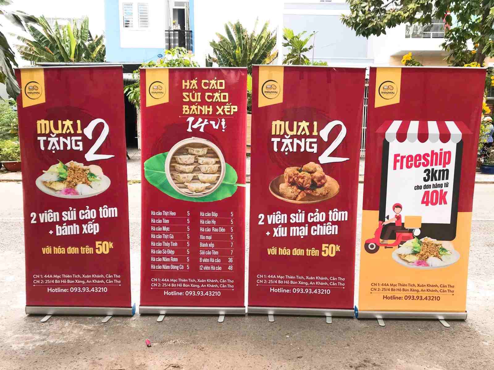 Standee giúp các doanh nghiệp giúp tăng sự chú ý của khách hàng