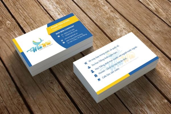 In Nhanh Nhanh là đơn vị hàng đầu trong thiết kế và in card visit đại lý máy bay