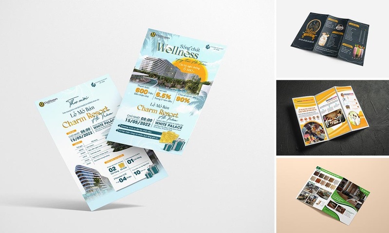 Điểm khác nhau giữa tờ rơi và tờ gấp là gì?