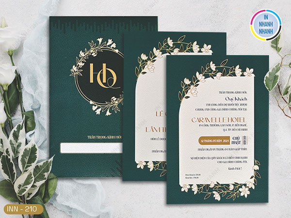 Thiệp cưới handmade là một lựa chọn tinh tế và độc đáo trong ngày trọng đại của các cặp đôi