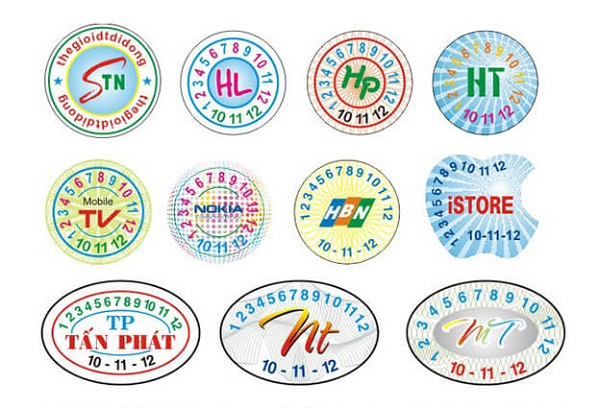 Tem bảo hành điện thoại đẹp, khẳng định chất lượng thương hiệu