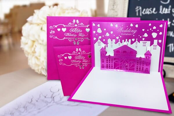 Mẫu thiệp mời tân gia đơn giản đầy tinh tế