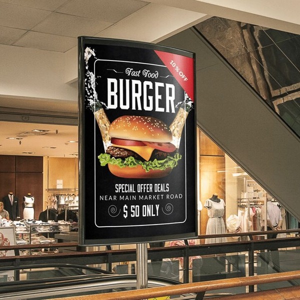 Mẫu poster nhà hàng số 1