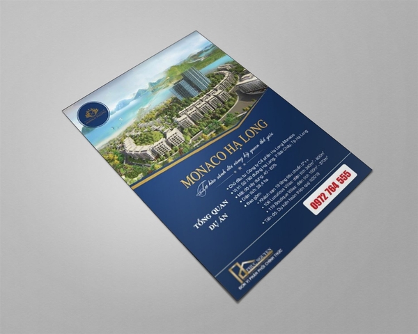 Bố cục tờ rơi bất động sản càng đơn giản càng thu hút