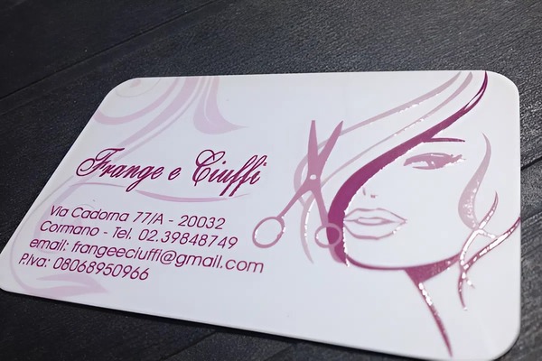 Card visit salon phong cách thời trang, thanh lịch