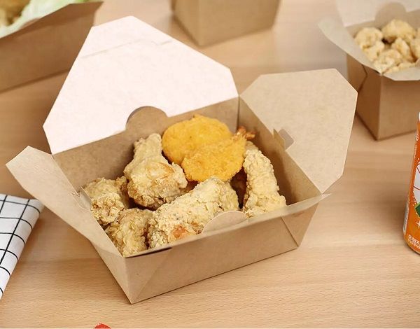 Chất liệu được dùng để làm hộp giấy đựng gà rán như giấy Duplex, giấy Couche, giấy Ivory, giấy Kraft