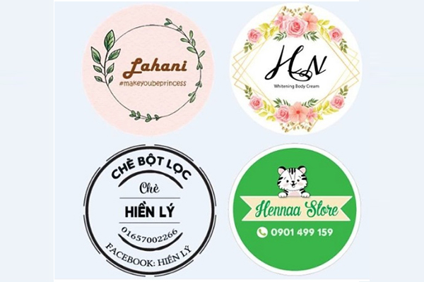 Sticker được thiết kế đơn giản, độc đáo