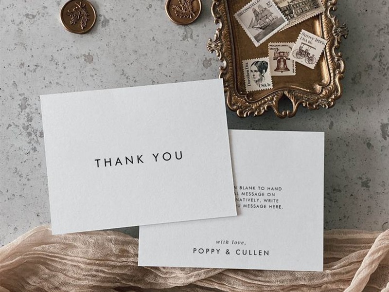 Tổng hợp các mẫu thiệp cảm ơn khách hàng ấn tượng dành dành cho doanh nghiệp