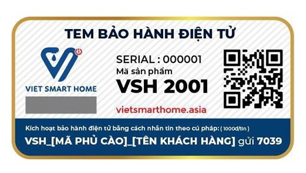 Tem bảo hành SMS