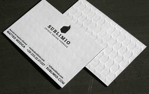 Mẫu name card tiếng Anh mỹ thuật vân cao cấp