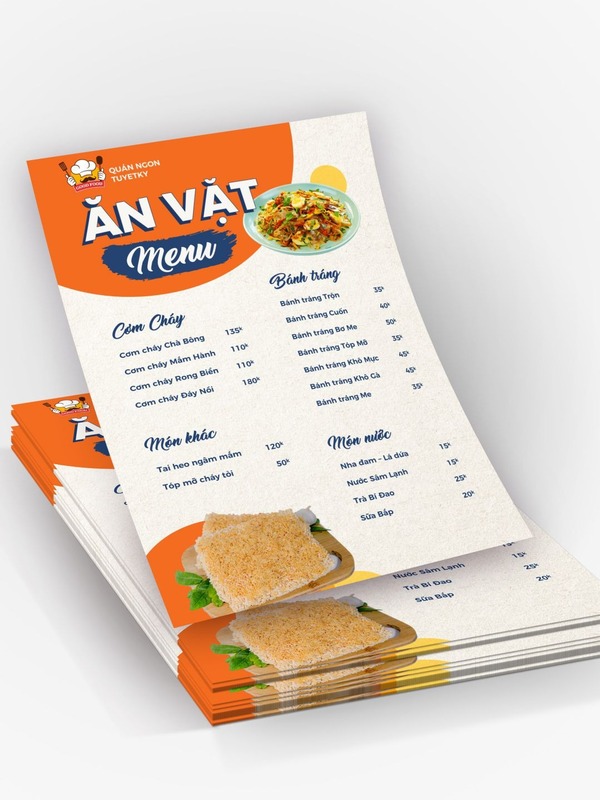 Mẫu menu Powerpoint dọc số 1&nbsp;