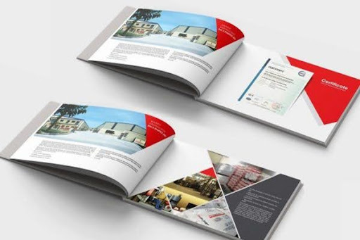 Mẫu bìa catalogue in bằng giấy bristol