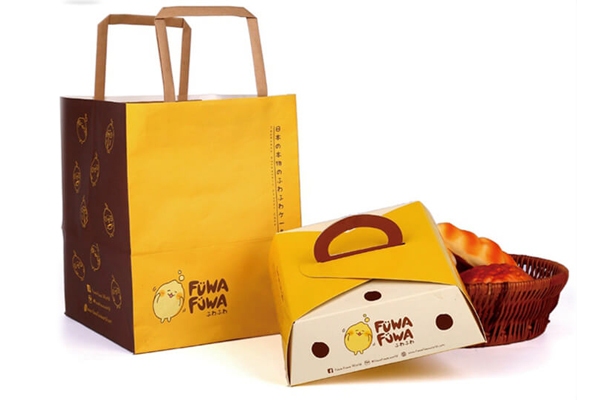 Mẫu túi giấy đựng đồ ăn