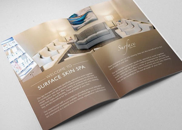 Catalogue spa giới thiệu dịch vụ của spa