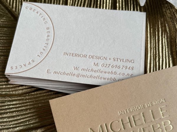 In name card giấy mỹ thuật basic