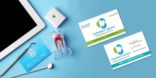 Bí quyết để thiết kế card visit nha khoa chuyên nghiệp và thu hút