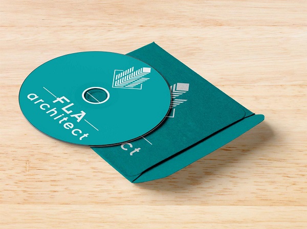 Mẫu phong bì đặc biệt được thiết kế dùng để chứa đĩa CD hoặc DVD