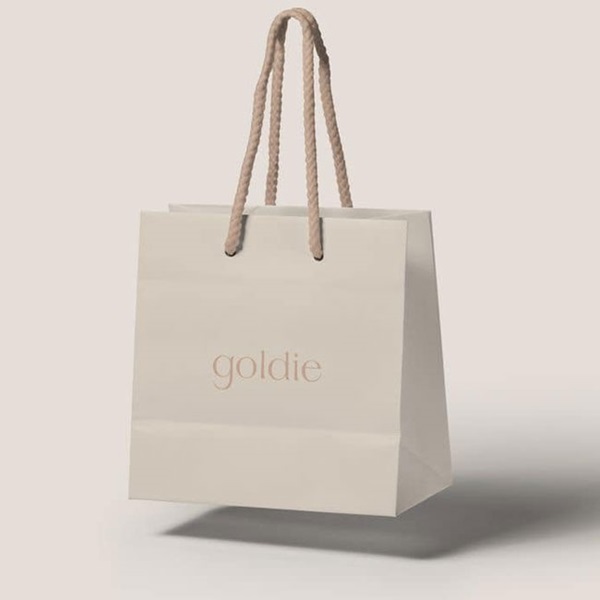 Mẫu túi giấy đựng trang sức Goldie