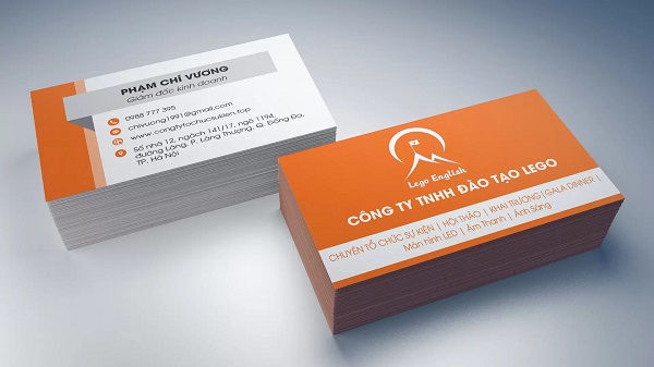 Mẫu card visit giám đốc kinh doanh