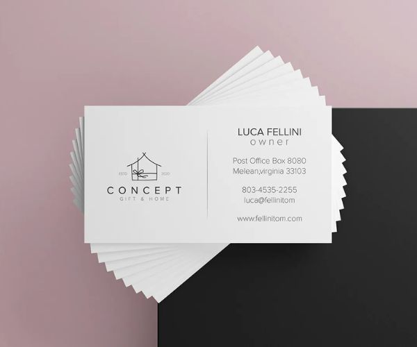 In card visit là một hình thức quảng cáo tiết kiệm chi phí