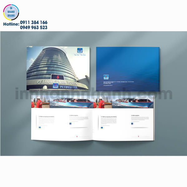  Lựa chọn được kích thước Catalogue phù hợp giúp các thiết kế được dàn trải theo đúng bố cục