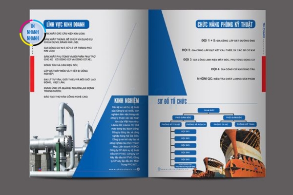 Mẫu catalogue cơ khí thịnh hành nhất hiện nay