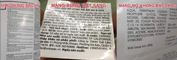 Các loại tem phụ sản phẩm được sử dụng phổ biến