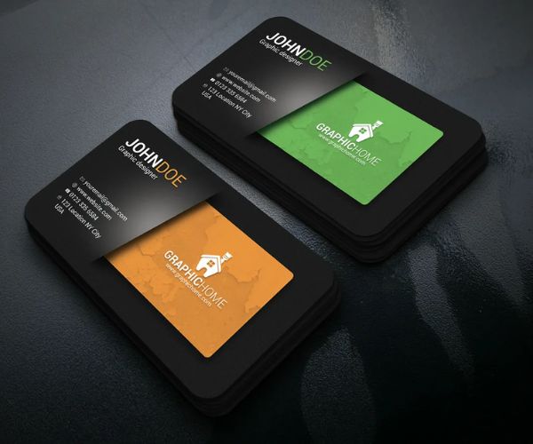 Mẫu card visit nội thất 3d