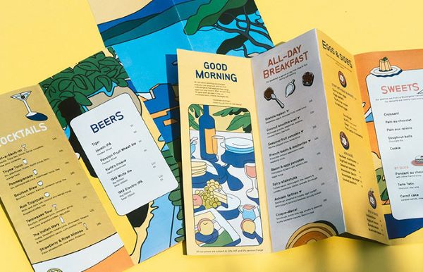 Lựa chọn chất liệu in menu phù hợp tạo ấn tượng mạnh cho khách hàng