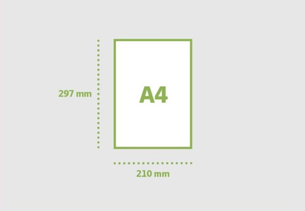 Kích thước tờ rơi dạng A4
